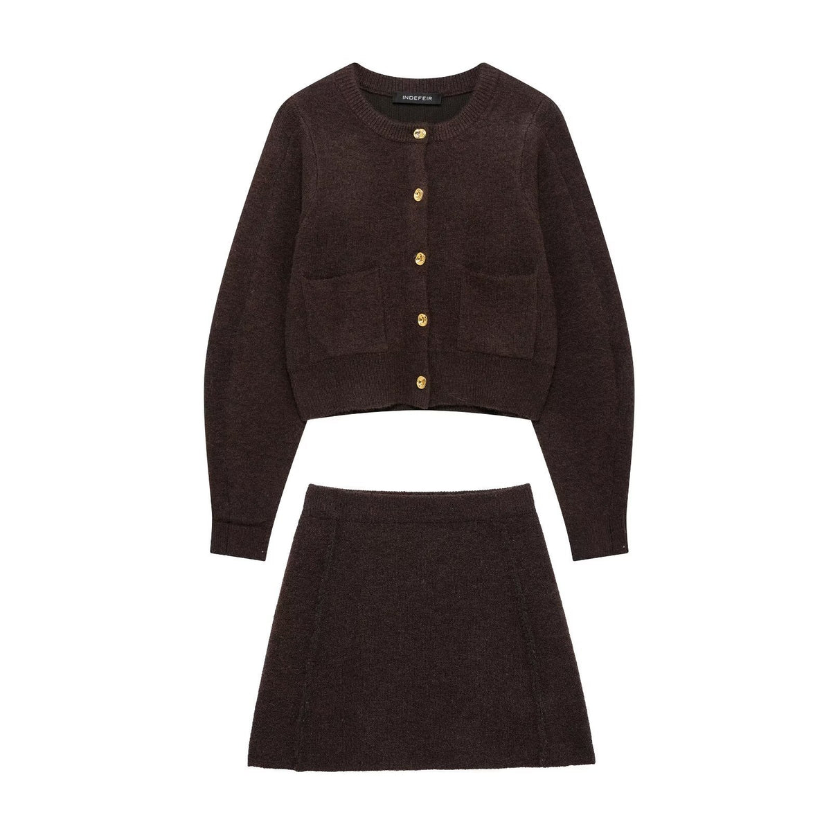 Womens Knit Suit
