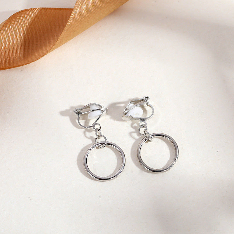 Lustrelace Pearl Ear Clips