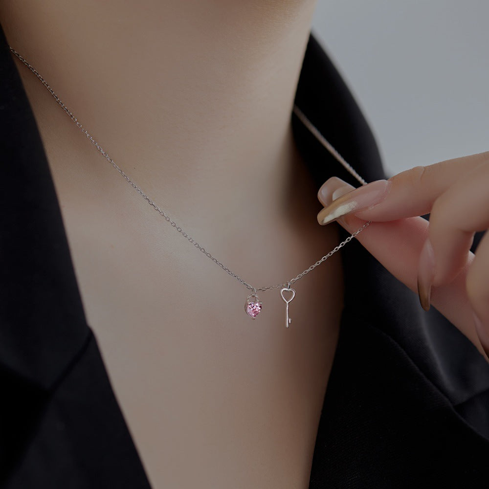 S925 Sterling Silver Heart Pendant Necklace