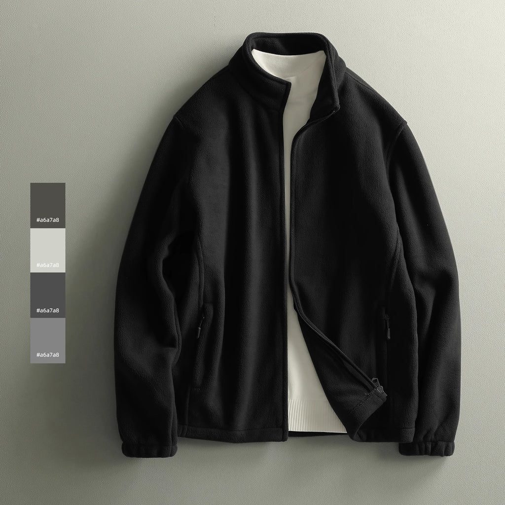 Stratus Fleece Jacket with Stand Collar