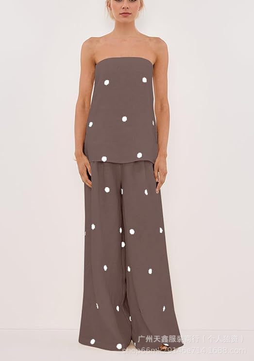 Casual set polka dots