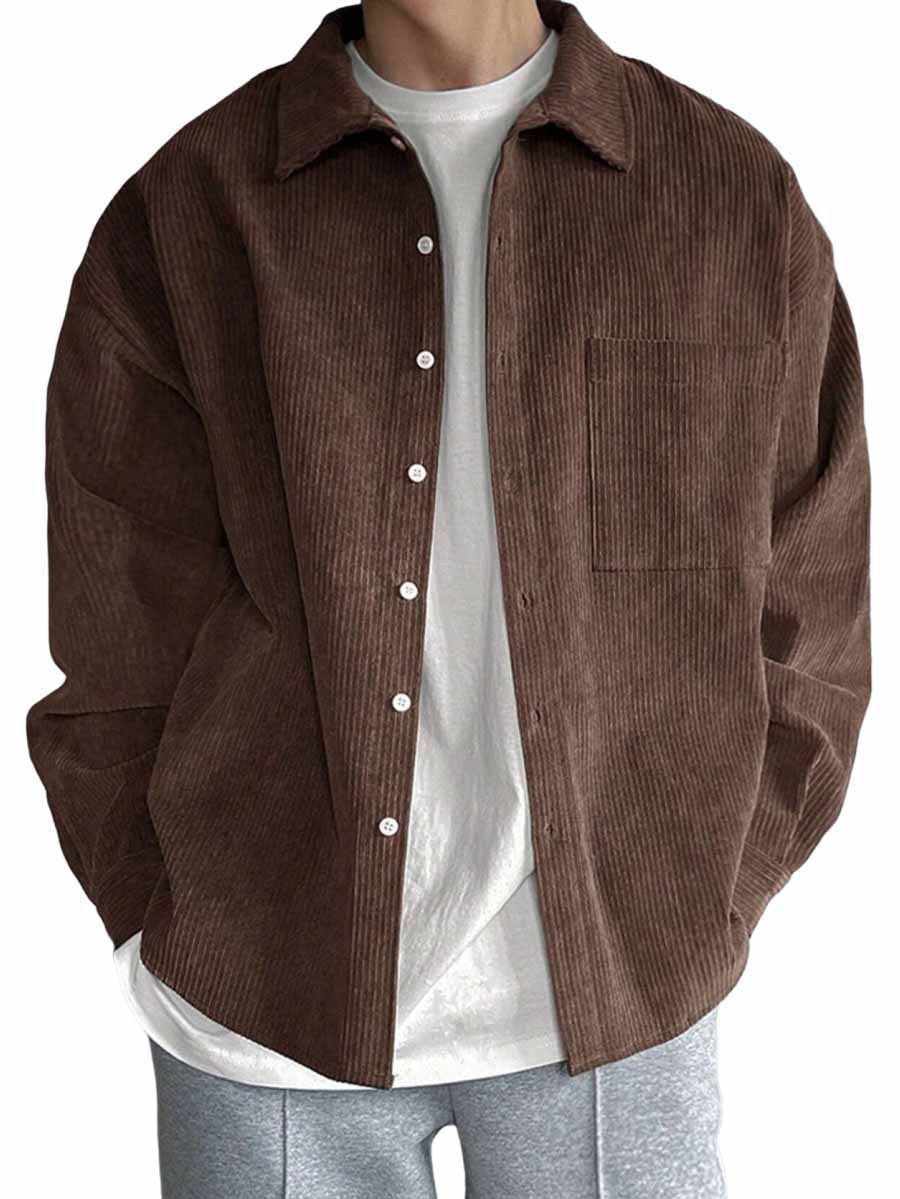 Velvet Men's Shirt - Breathable Polyester, 3D Printed Design, Relaxed Fit