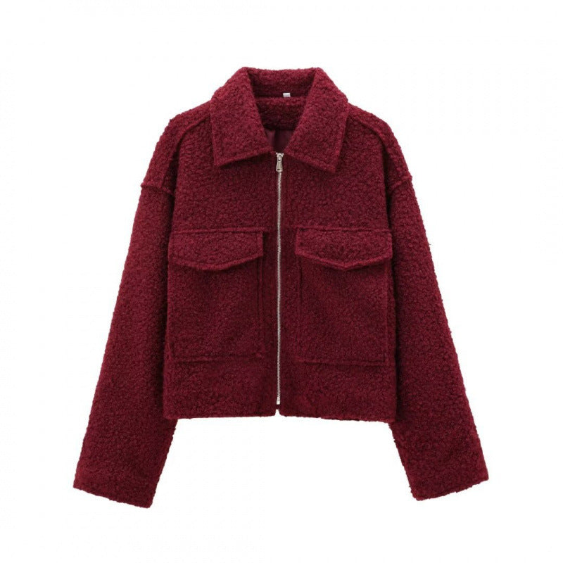 Short jacket coat