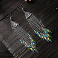 Exotic Vintage Tassel Earrings