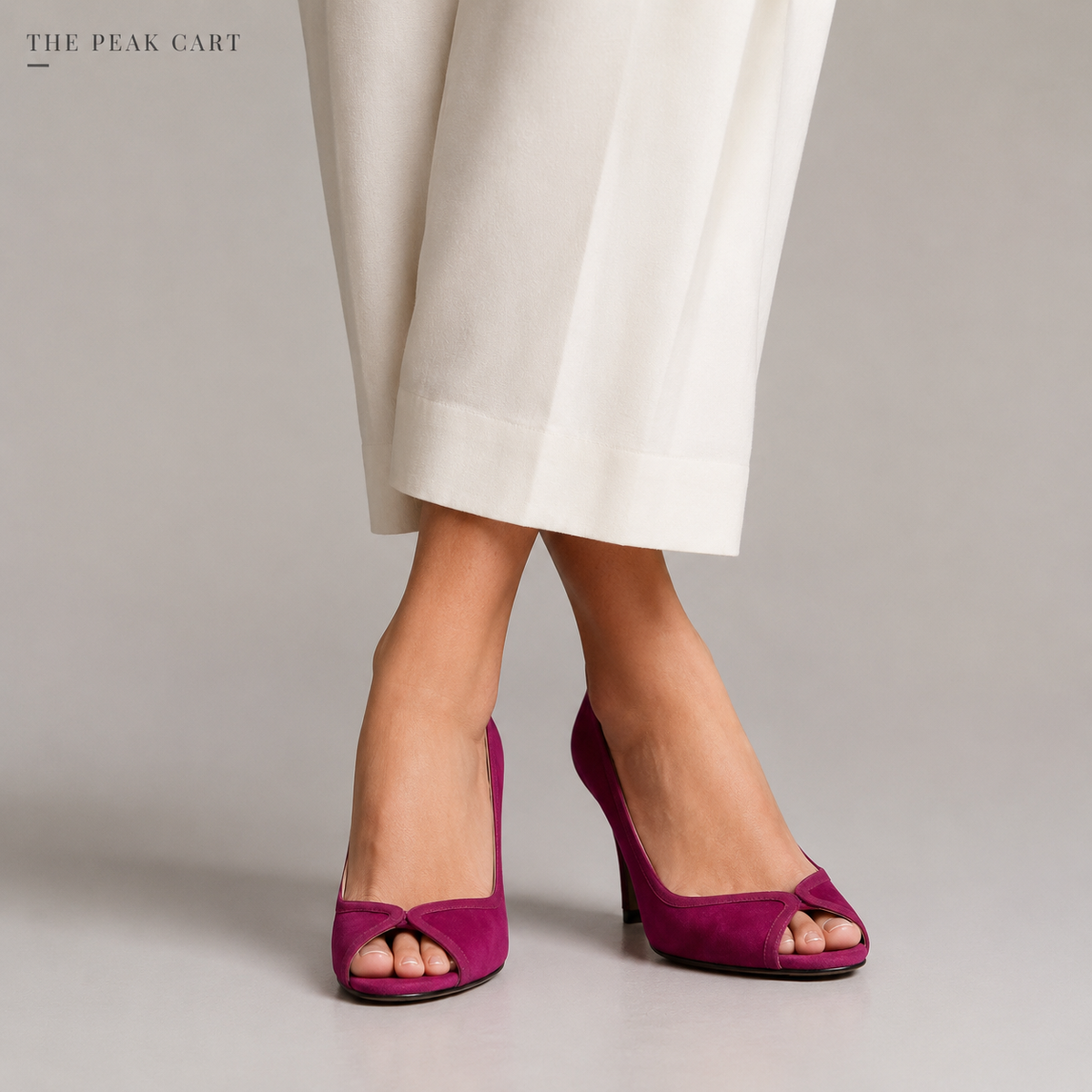 Womens Flat Peep Toe Sandals