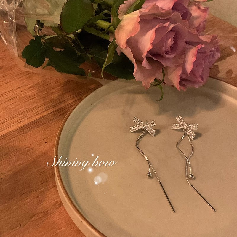 Lirio Charm Bow & Butterfly Earrings
