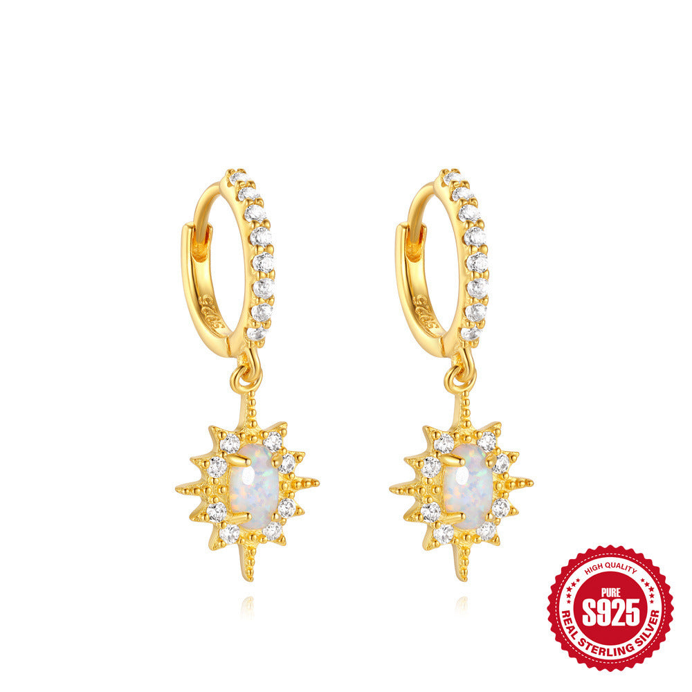 Astralis Opal Star Earrings