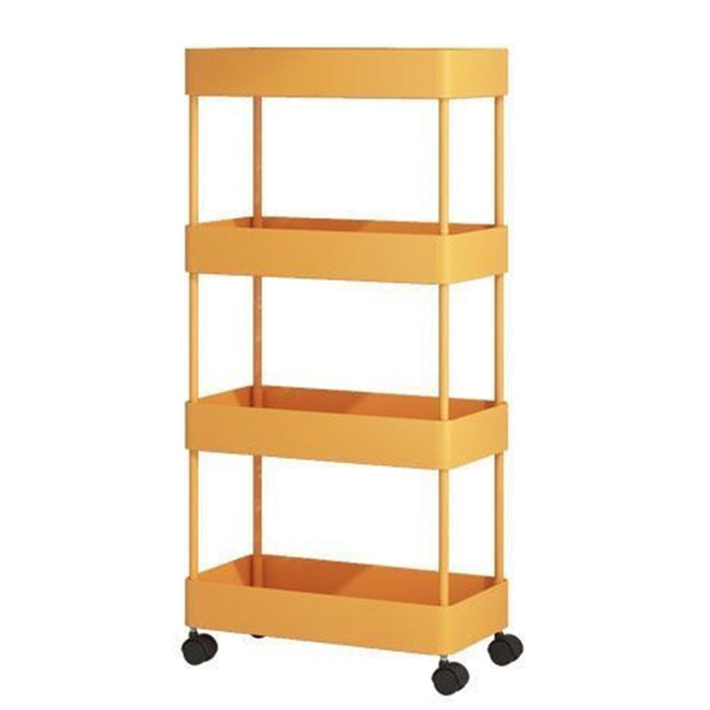 Multi-layer movable storage rack