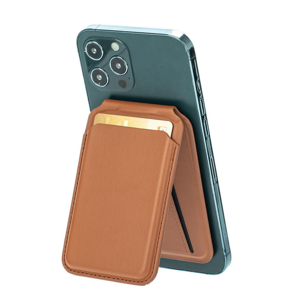 Magnetic Card Holder with Stand for iPhone