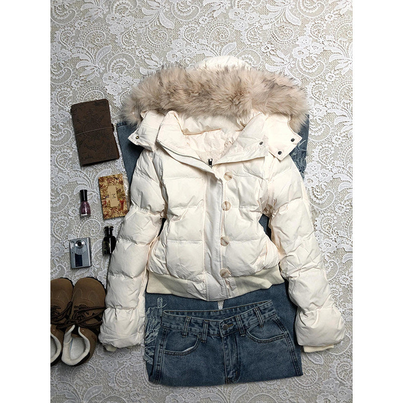 Womens Plush Cotton Jacket