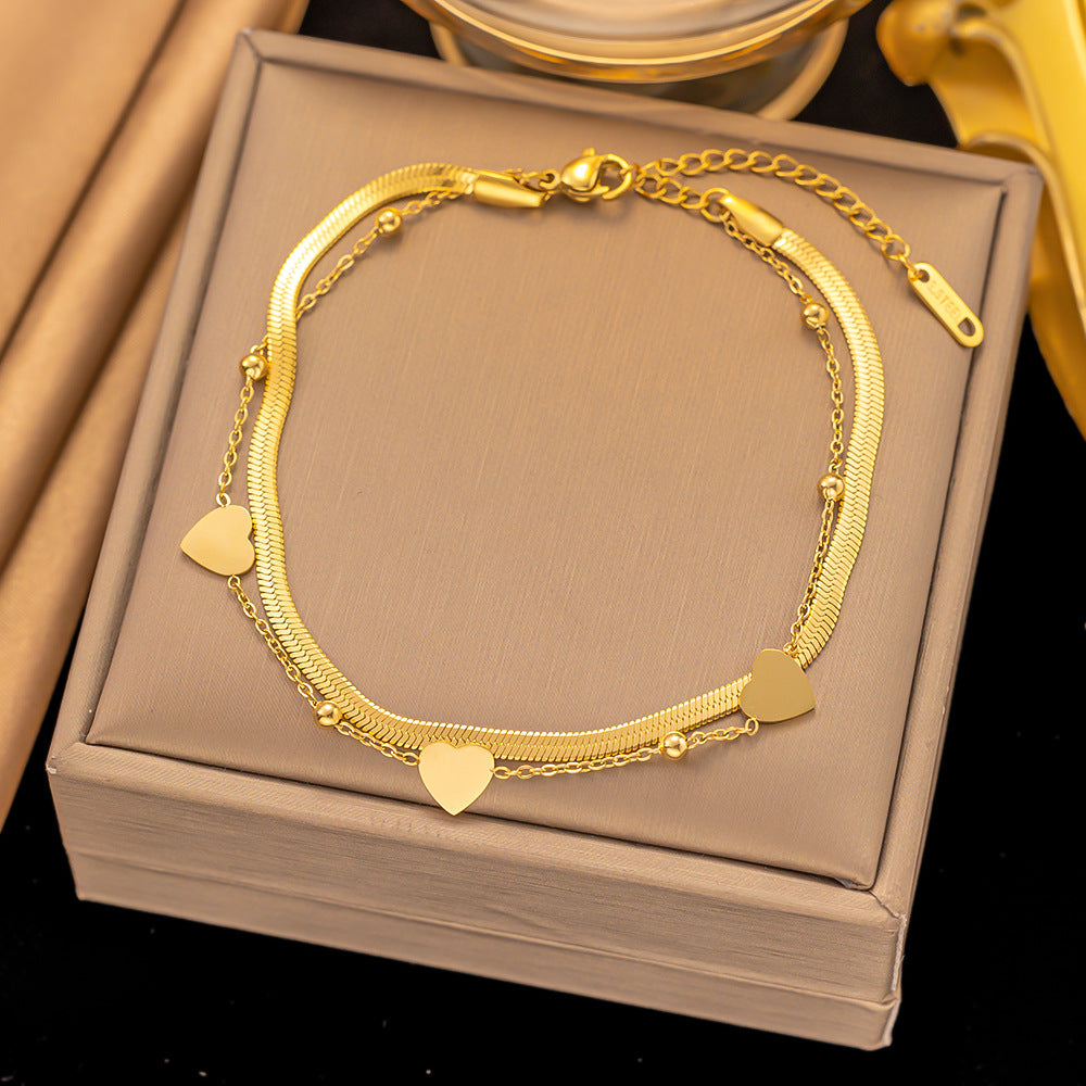 Titanium steel bracelet/Anklets