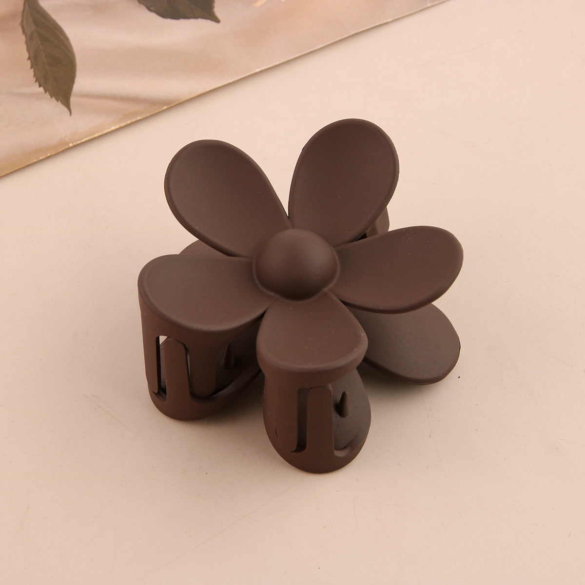 Fashion Flower Hair Clip ABS Grip Claw Clip for Women