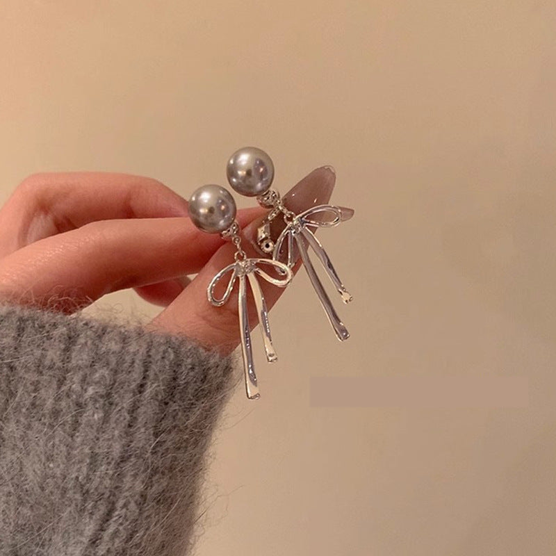 LunaPearl Butterfly Earrings Sterling Silver