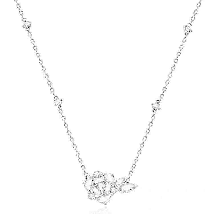White Copper Butterfly Dream Necklace