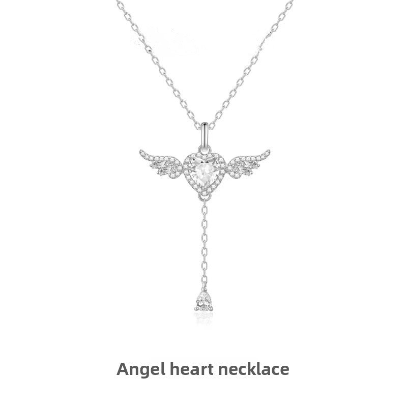 White Copper Butterfly Dream Necklace
