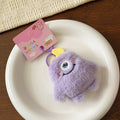 Mauve Munchkin Plush Keychain