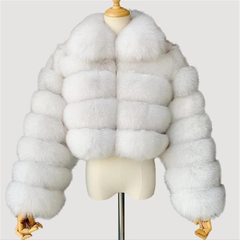 Womens Faux Fur Winter Coat