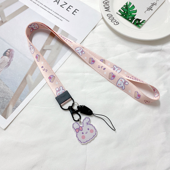 Anime Cartoon Design Detachable Lanyard