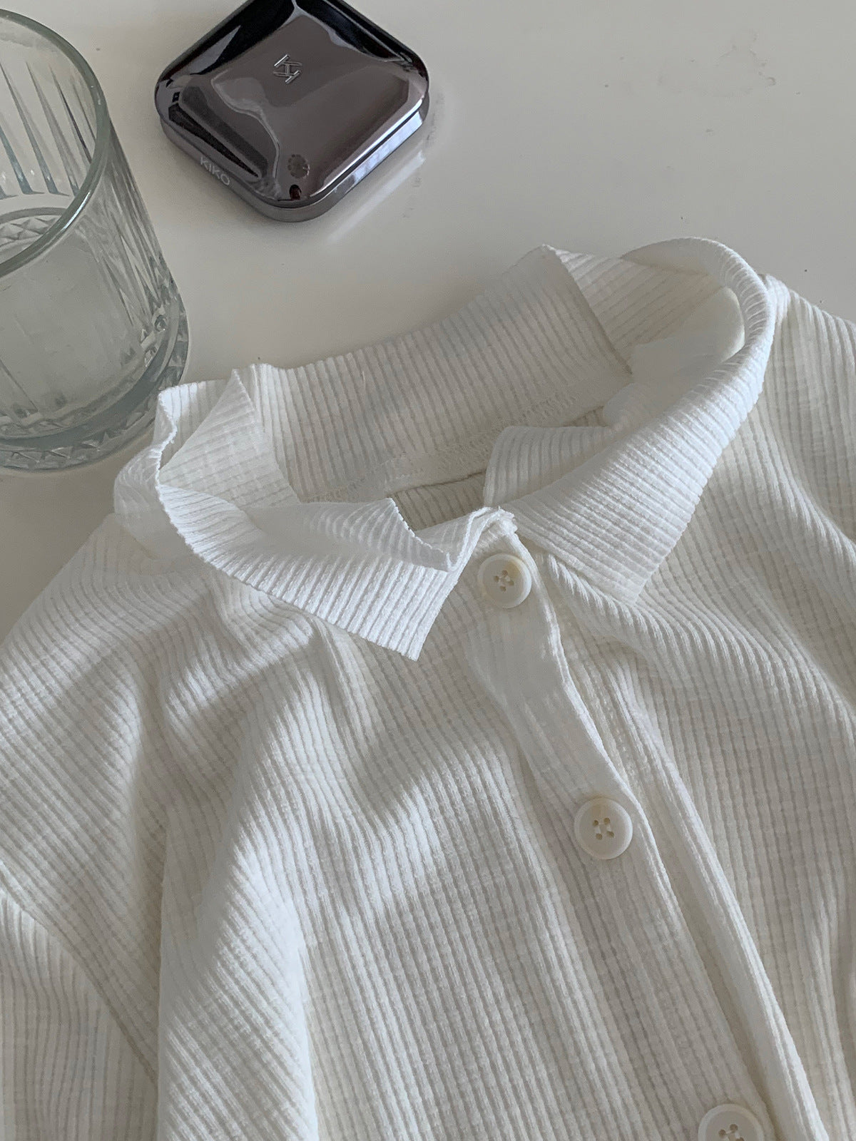 Casual design irregular long-sleeved T-shirt