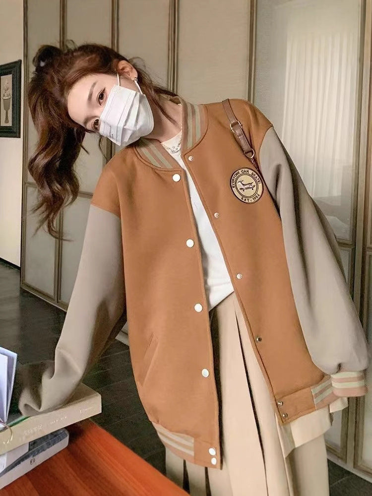 Heritage Velvet Baseball Jacket