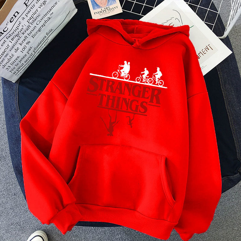 Fleece-Lined Hooded Sweatshirt