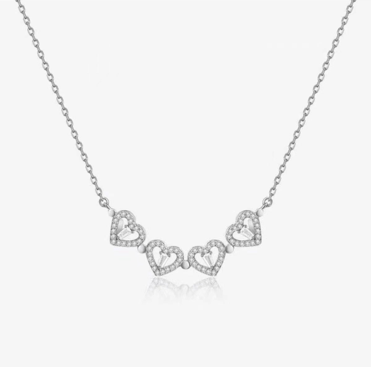 White Copper Butterfly Dream Necklace