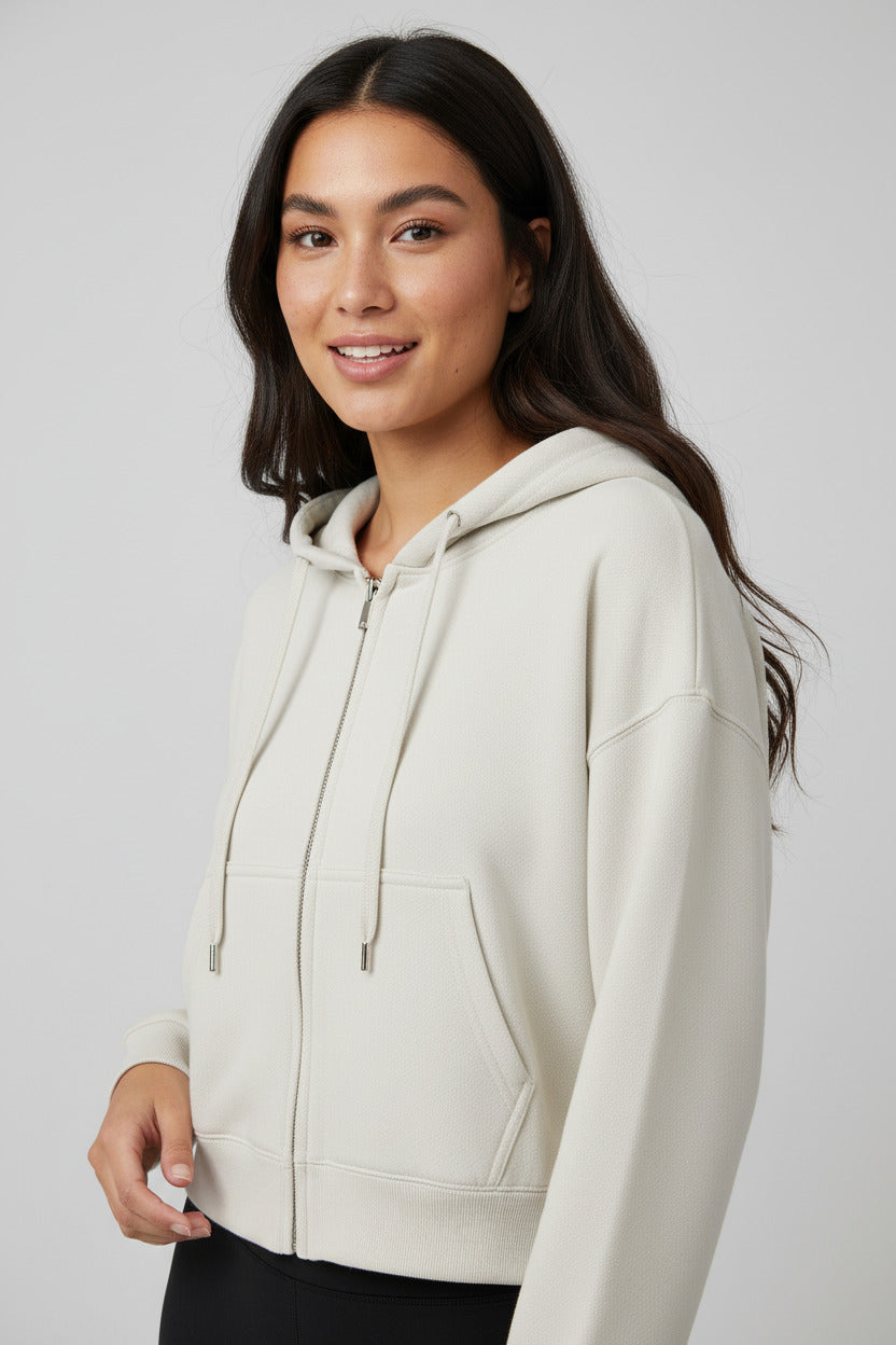 BreezeZip Terry Cardigan