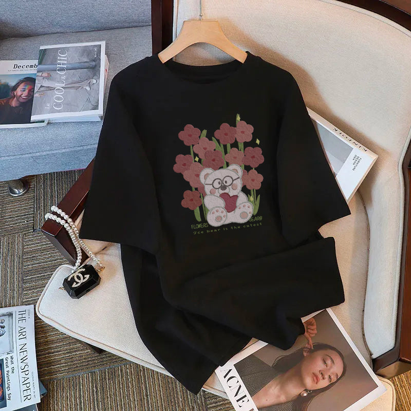 Loose-fit slimming T-shirt (Instagram style)