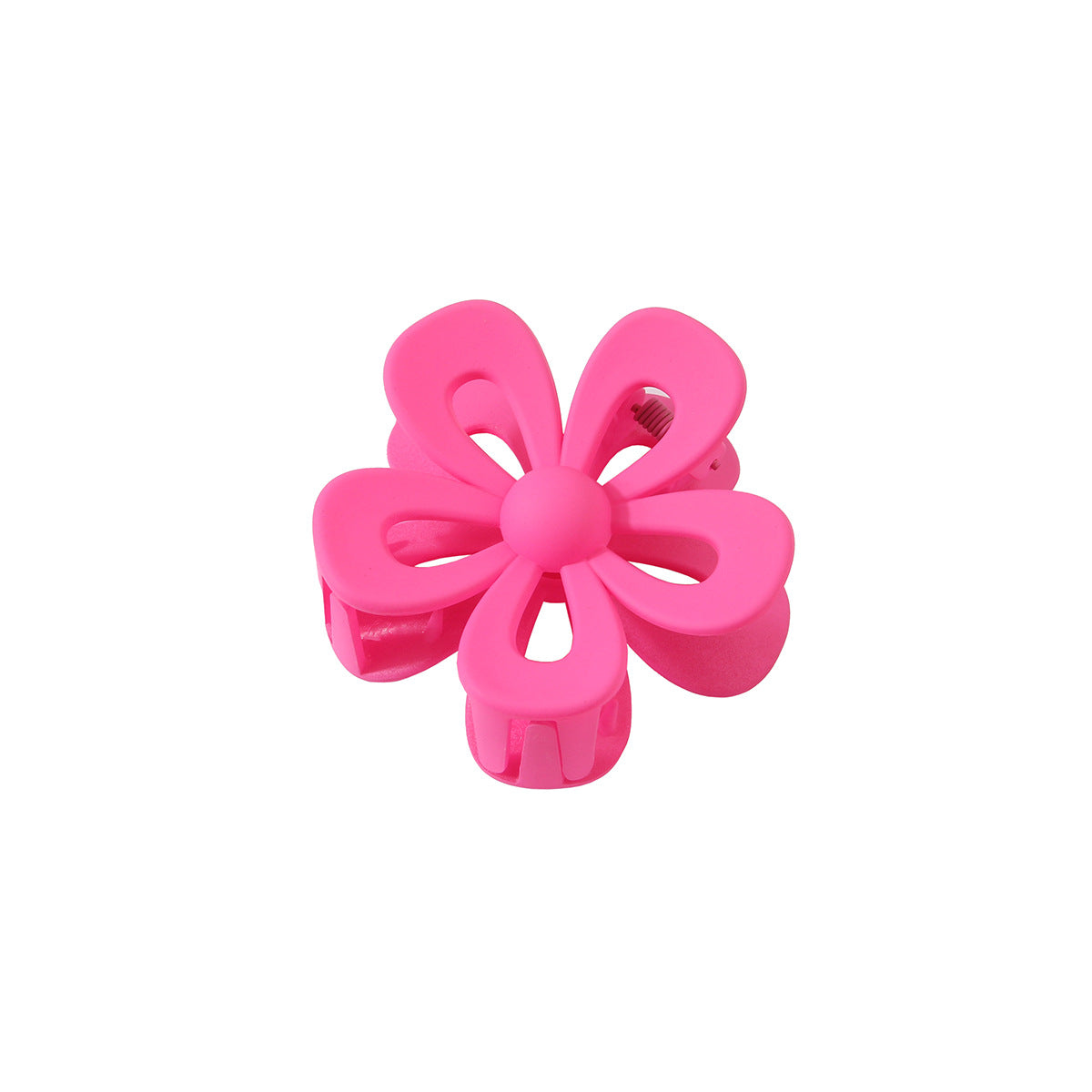 Fashion Flower Hair Clip ABS Grip Claw Clip for Women