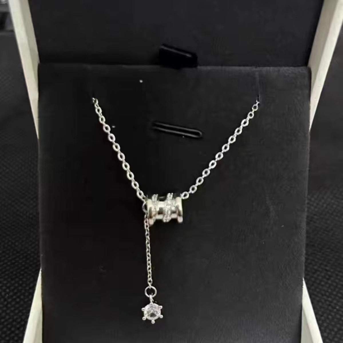 White Copper Butterfly Dream Necklace