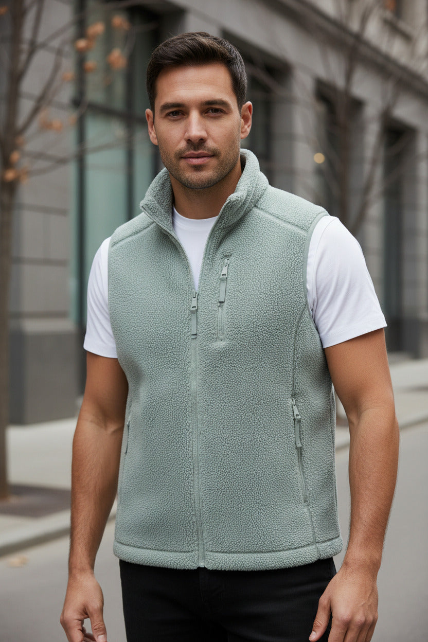 Arden Corduroy Fleece Vest