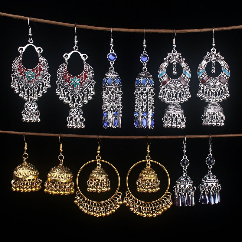 Exotic Vintage Tassel Earrings
