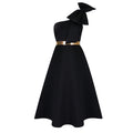 Women's Solid Color Sleeveless Dress