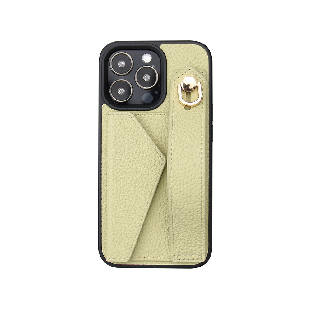Multifunctional phone case with hanging strap, card holder and stand