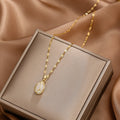 Aurelia Copper Pendant Necklace