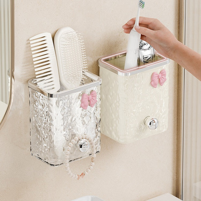 Wall Mounted Bathroom Organizer Storage Rack
