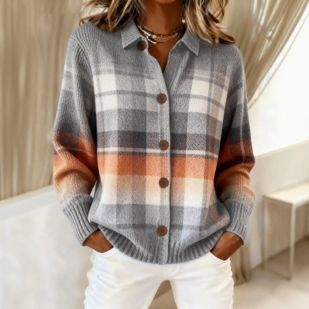 knit cardigan