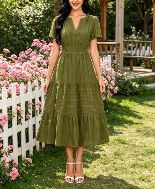 Short-Sleeve Dress