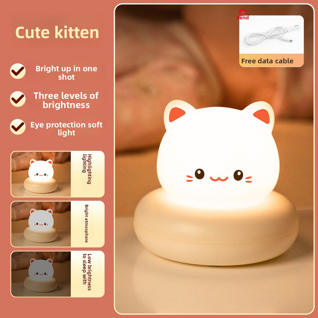 LunaGlow LED Animal Nightlight