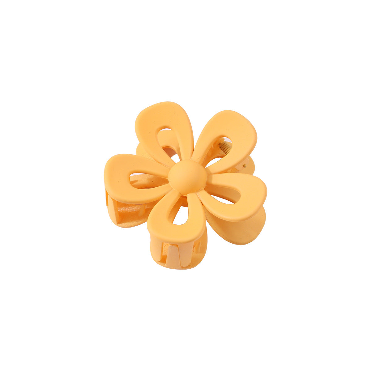 Fashion Flower Hair Clip ABS Grip Claw Clip for Women