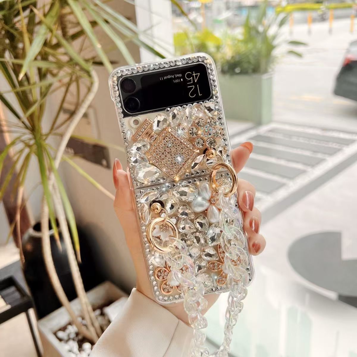 Rhinestone Protective Phone Case