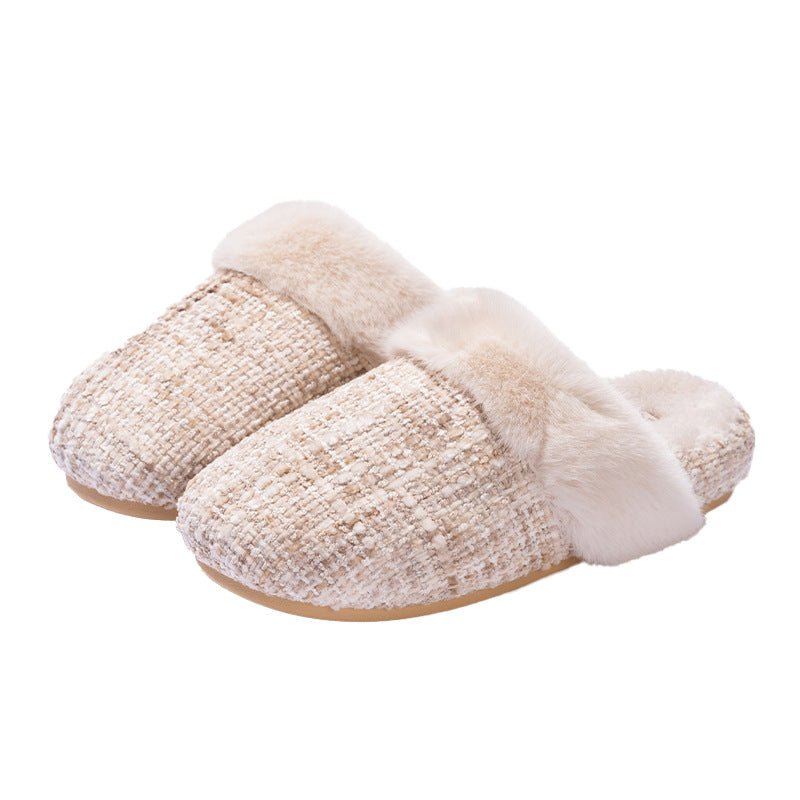 Plush Home Slippers for Women