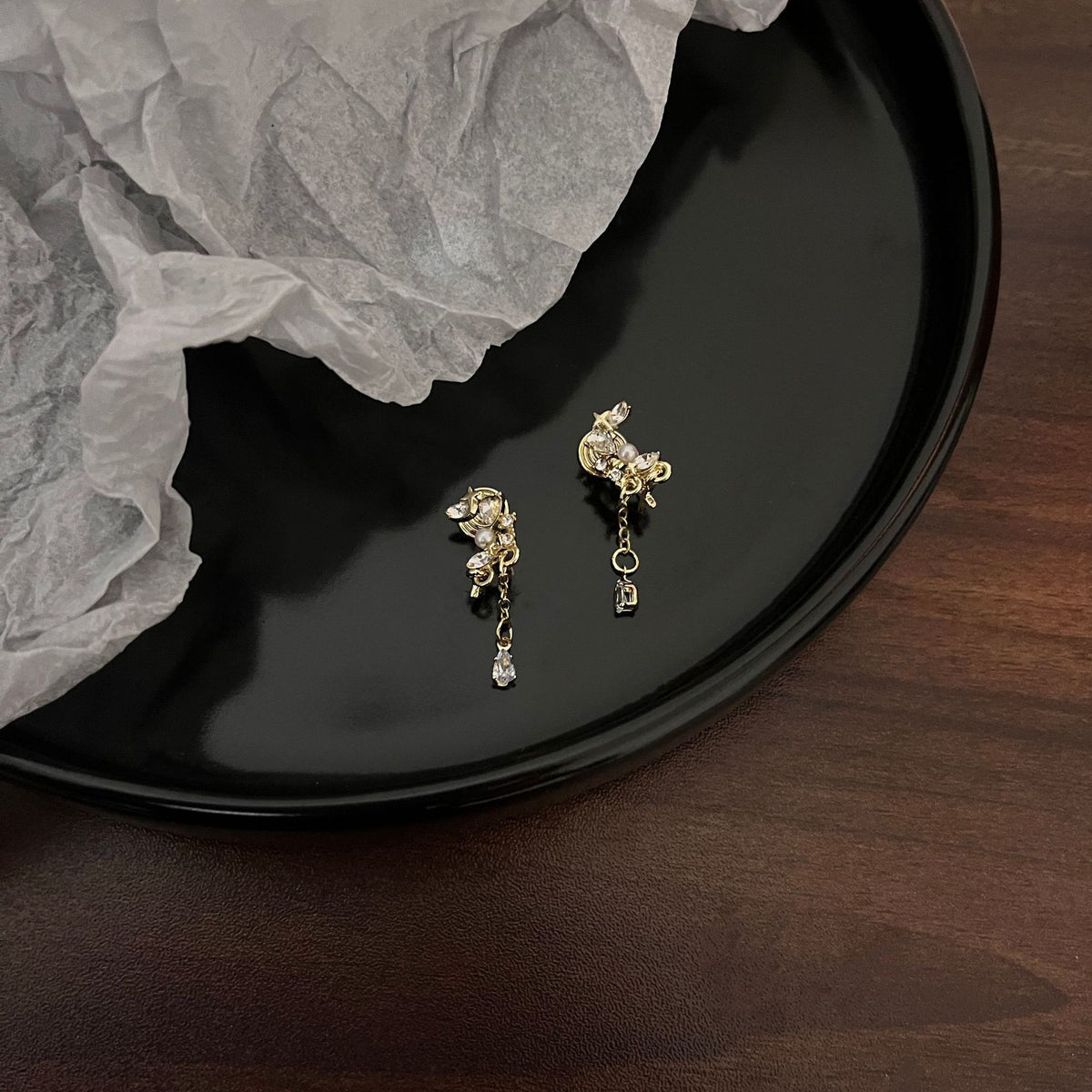 Aurielle Clip-On Pearl Earrings
