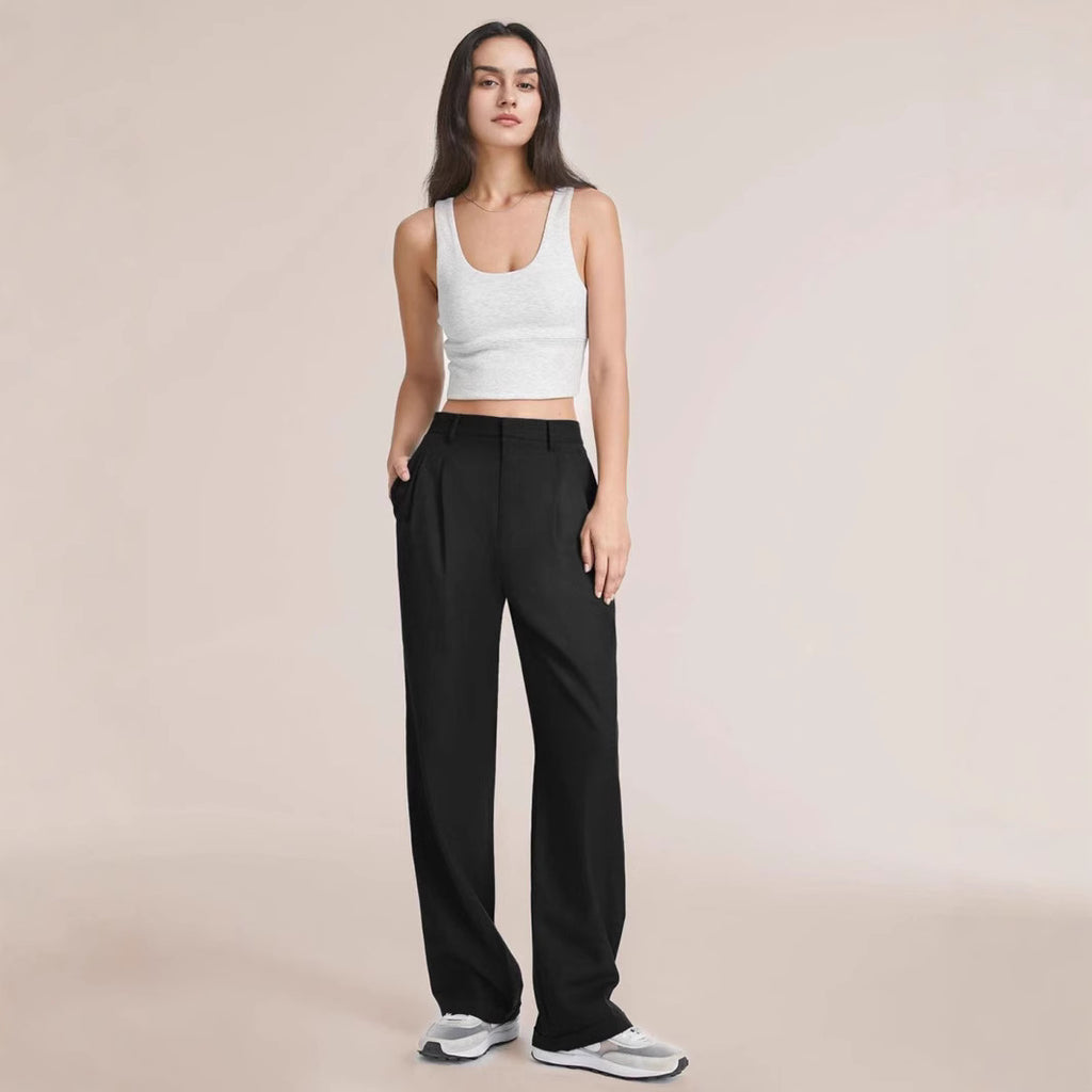 High Waist Wide Leg Pants