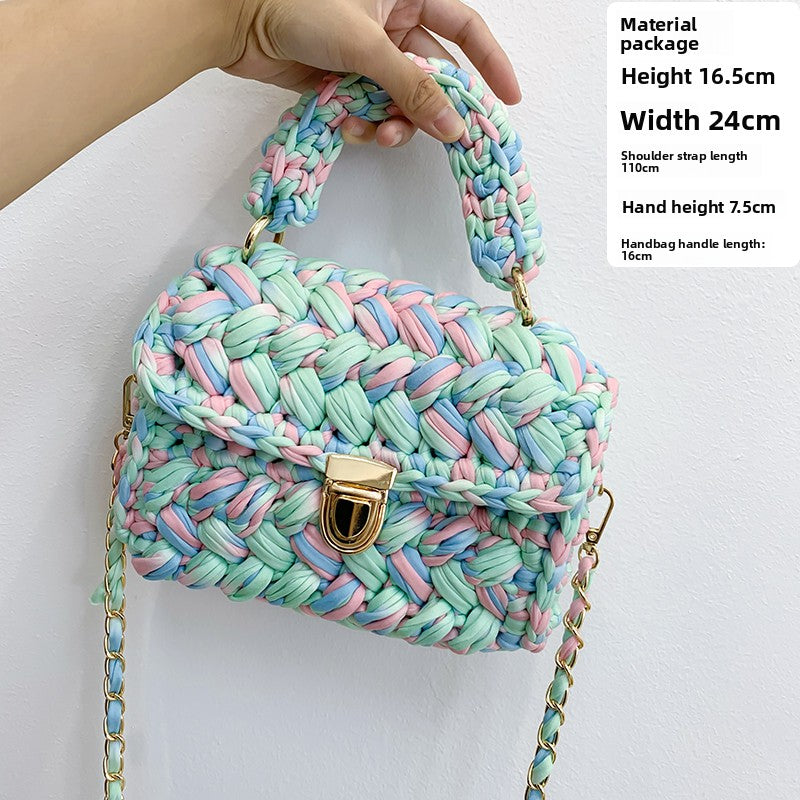 Handwoven DIY Crochet Bag Kit