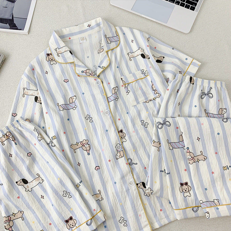 Women Cartoon Pajama Set