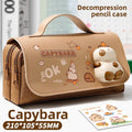 Cute Animal Canvas Pencil Case for Kids