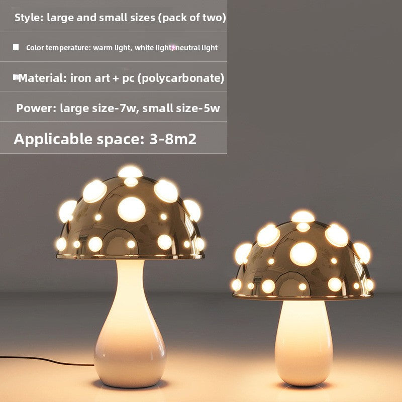 Mushroom Shape Dimmable Table Lamp
