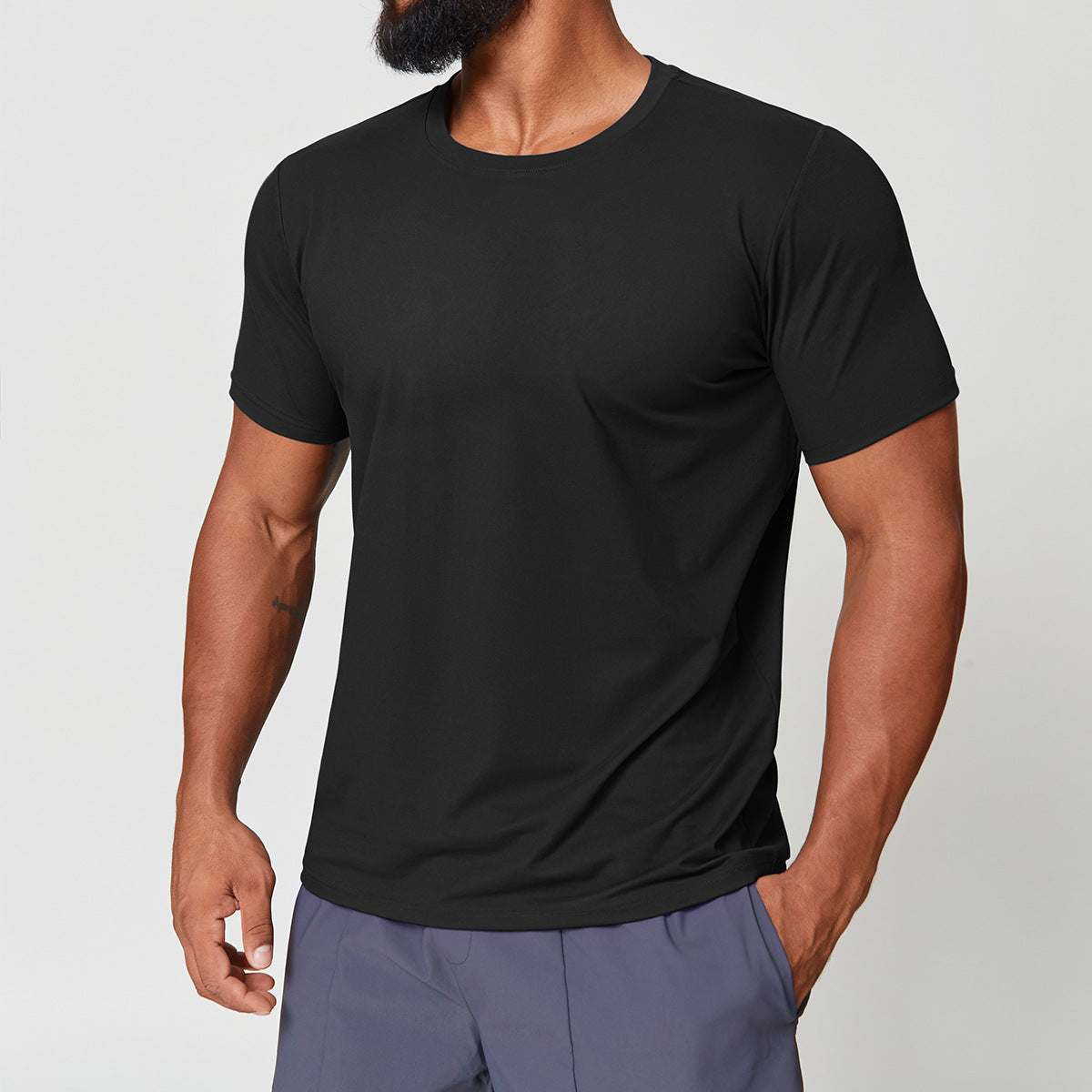 Mens Quick-Dry Sports T-Shirt – Lightweight, Breathable Comfort