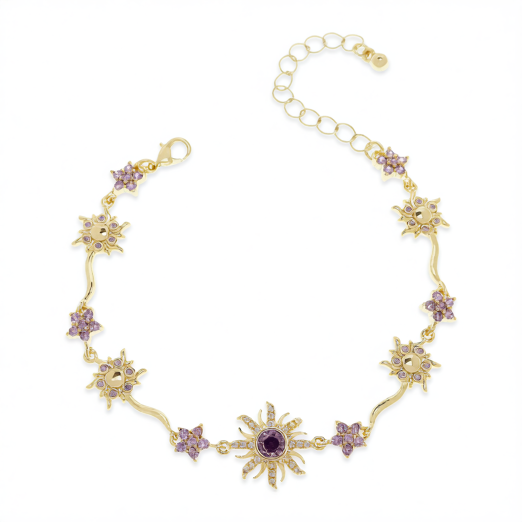 Fresh and Sweet Sunflower Women?s Bracelet